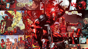 4k Deadpool Comic Artwork Wallpaper