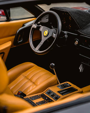 4k Ferrari Enzo Interior Wallpaper
