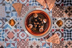 4k Food Moroccan Tajin Wallpaper