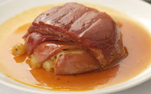 4k Food Sweet Glazed Pork Wallpaper
