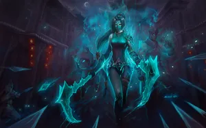 4k Gaming Phone League Of Legends Kalista Wallpaper