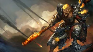 4k Gaming Phone Wukong Wallpaper