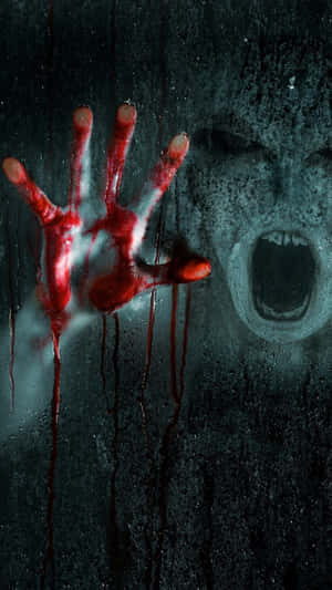 4k Horror Bloody Hands Wallpaper