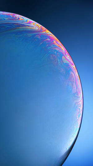 4k Iphone 6 Plus Multicolored Bubble Wallpaper