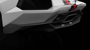 4k Lamborghini Aventador Carbon Fiber Exhaust Wallpaper