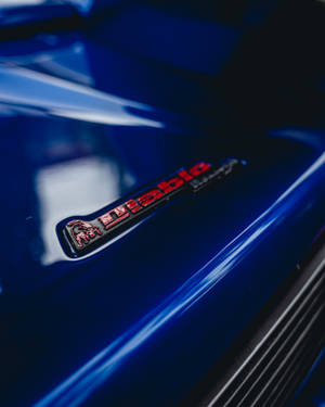 4k Lamborghini Diablo Roadster Logo Wallpaper
