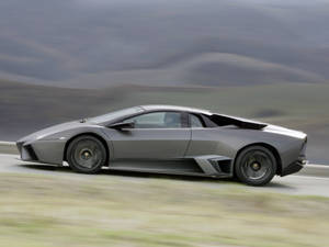 4k Lamborghini Reventon Speeding Wallpaper