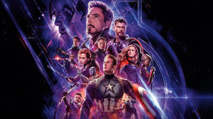 4k Marvel Avengers Endgame Poster Wallpaper