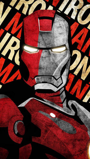 4k Marvel Iron Man Logo Wallpaper