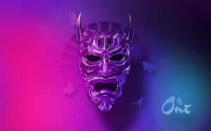 4k Mask Oni Devil Wallpaper