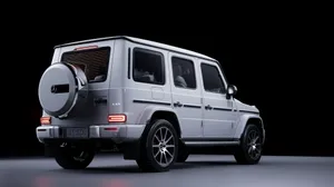 4k Mercedes-benz G Class In Black Wallpaper