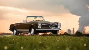 4k Mercedes W113 Wallpaper