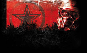 4k Metro 2033 Soldier With Star Logo Wallpaper