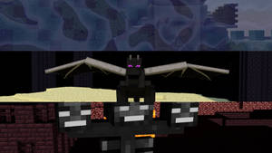 4k Minecraft Brick Bat Wallpaper