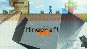 4k Minecraft Brick Man Wallpaper