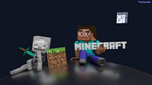 4k Minecraft Game Poster Wallpaper
