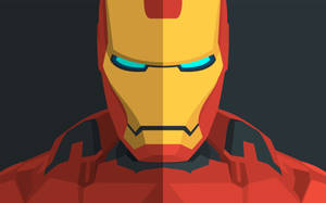 4k Minimalist Iron Man Wallpaper