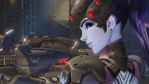 4k Overwatch Widowmaker Hero Profile Wallpaper