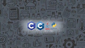 4k Programming Application Logos Wallpaper