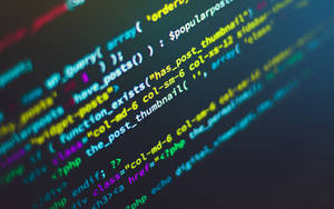4k Programming Colorful Codes Wallpaper