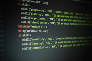 4k Programming Green Codes Wallpaper