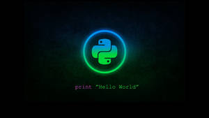 4k Programming Print Hello World Wallpaper