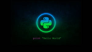 4k Programming Python Coding Logo Wallpaper