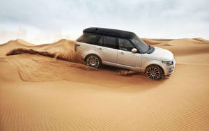 4k Range Rover Sand Wallpaper