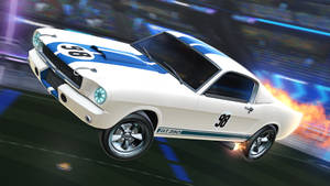 4k Rocket League Shelby Mustang Wallpaper