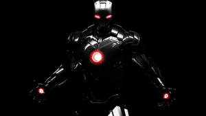 4k Superhero Black Iron Man Wallpaper