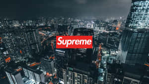 4k Supreme City At Night Wallpaper