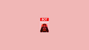 4k Supreme Darth Vader In Pink Wallpaper