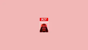 4k Supreme Darth Vader In Pink Wallpaper