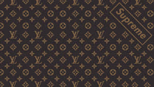 4k Supreme Louis Vuitton Pattern Wallpaper