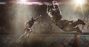4k Thor Vs Hulk Wallpaper
