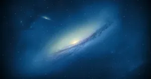 4k Ultra Hd Galaxy Blue Space Wallpaper