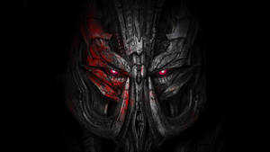 4k Ultra Hd Transformers Megatron Face Wallpaper