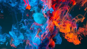 4k Ultra Hd Windows Colorful Smoke Wallpaper