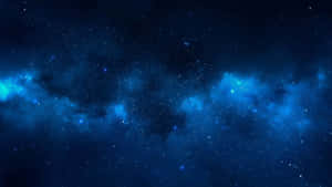 4k Universe Blue Galaxy Wallpaper