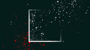 4k Vector Square Red And White Splatters Wallpaper