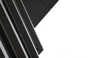 4k White Bottom View Of Building Wallpaper