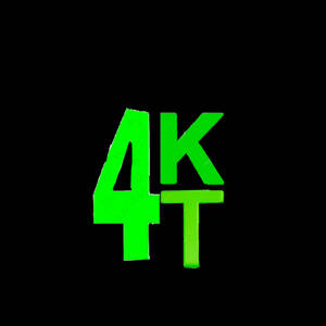 4kt Logo On A Black Background Wallpaper