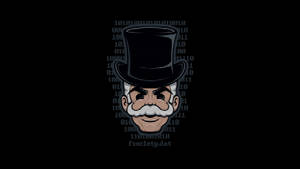 64k Ultra Hd Hacker Monopoly Man Wallpaper