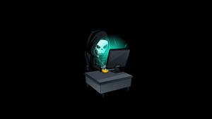 64k Ultra Hd Hacker Skeleton Wallpaper