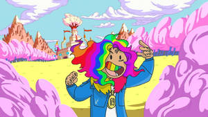 6ix9ine Adventure Time Wallpaper