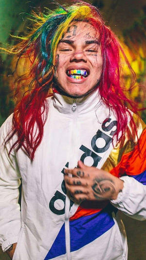 6ix9ine Shows Off His Grills Wallpaper