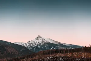 8k Ultra Hd Krivan Mountain Peak Wallpaper