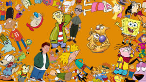 90s Cartoons Collage