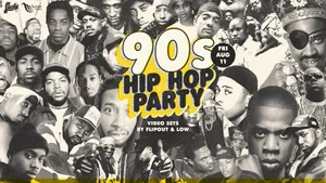 90s Hip Hop Party Wallpaper