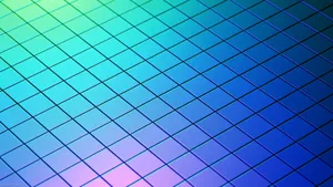 90s Iridescent Grid Wallpaper